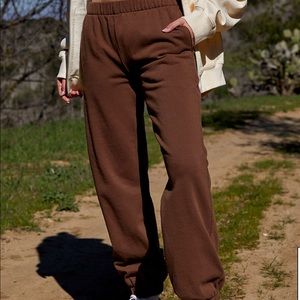 John Galt Brown Rosa Sweatpants from Pacsun